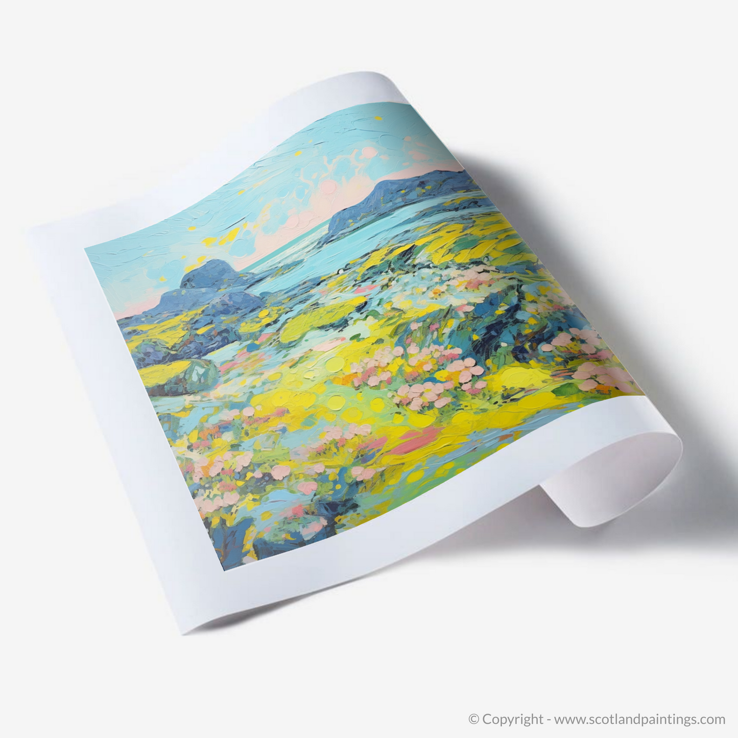 Art Print of Isle of Lewis, Outer Hebrides in summer