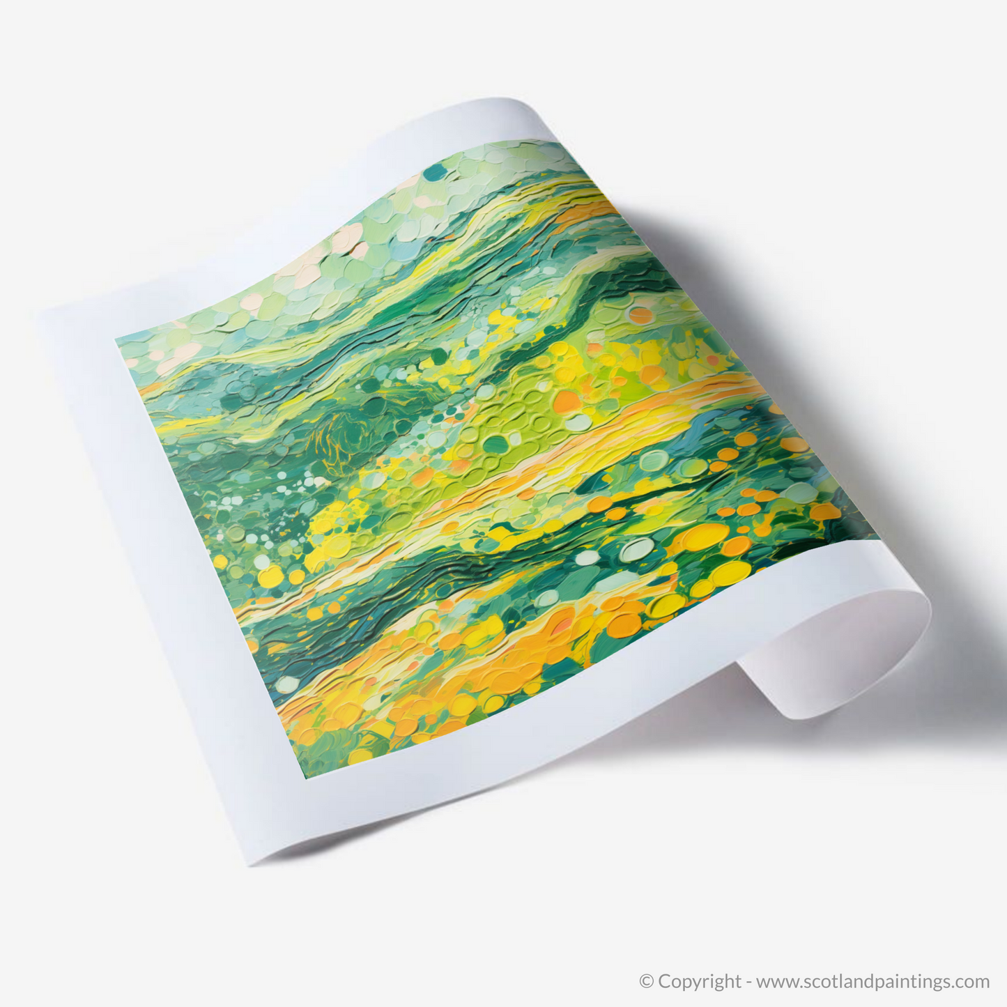 Art Print of Glenlivet, Moray in summer