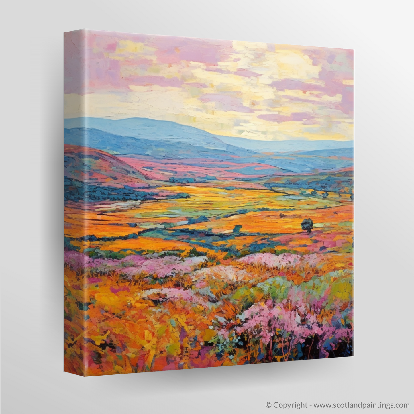 Canvas Print of Glen Tanar, Aberdeenshire in summer