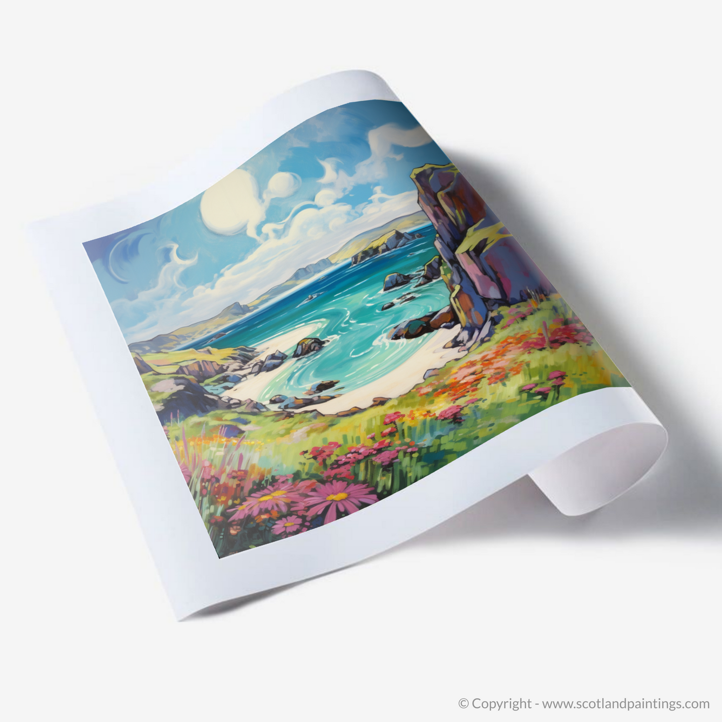 Art Print of Isle of Lewis, Outer Hebrides in summer