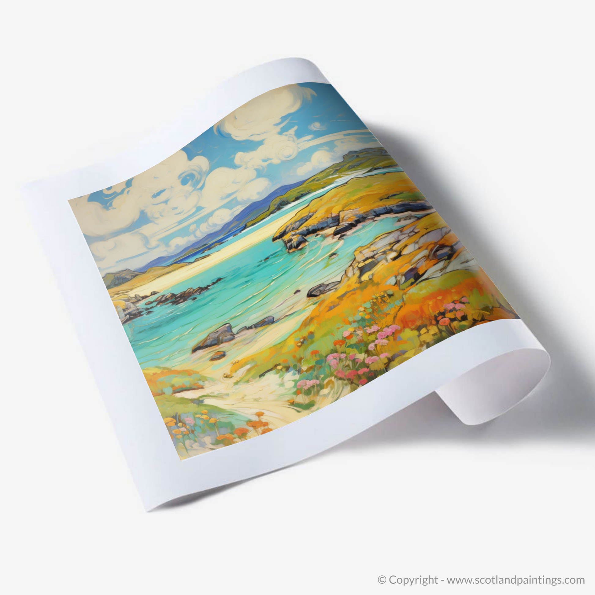 Art Print of Isle of Lewis, Outer Hebrides in summer