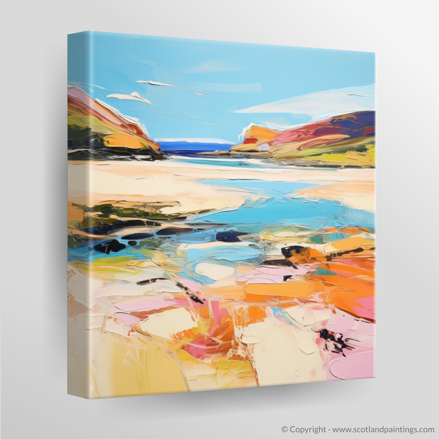 Canvas Print of Sandwood Bay, Sutherland in summer