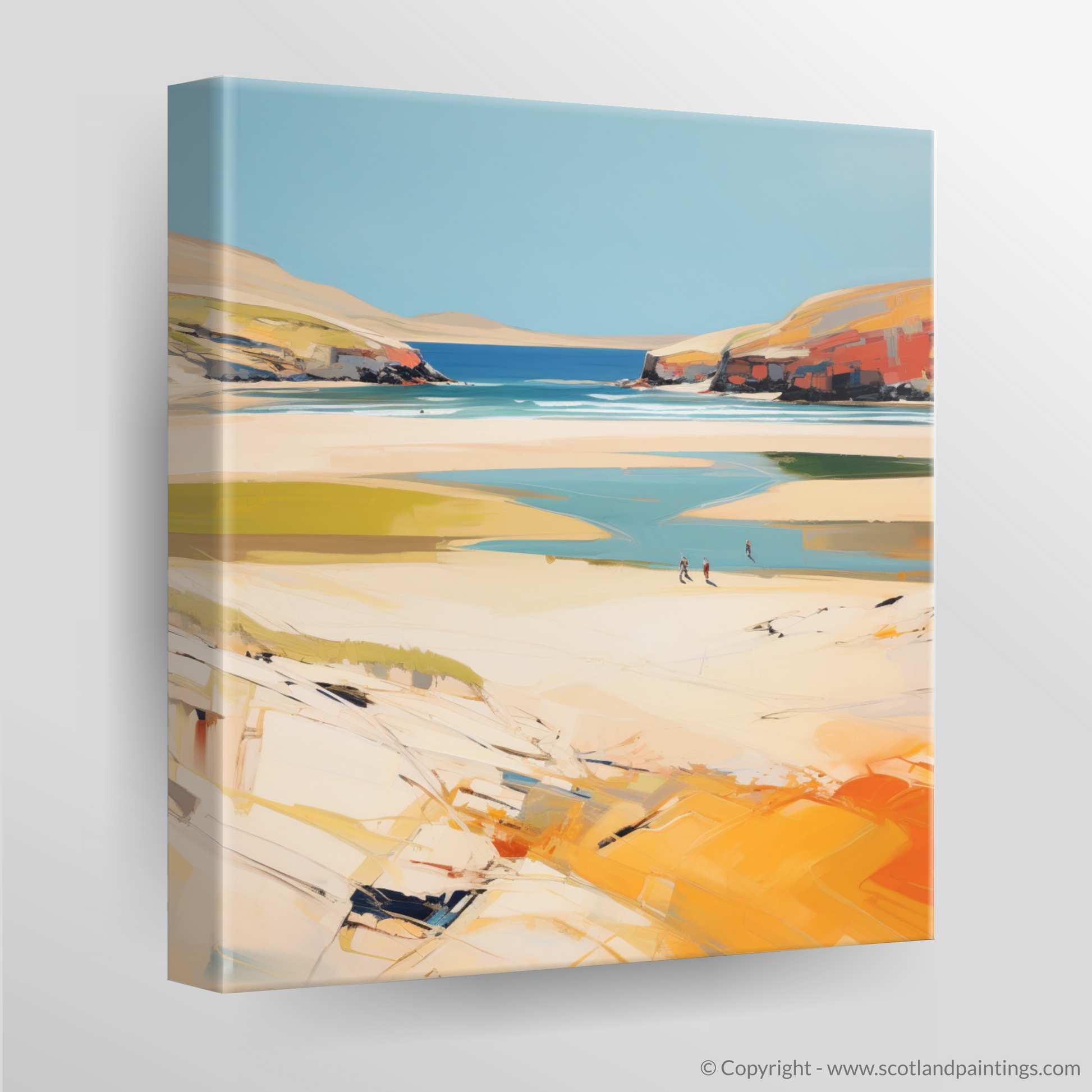 Canvas Print of Sandwood Bay, Sutherland in summer