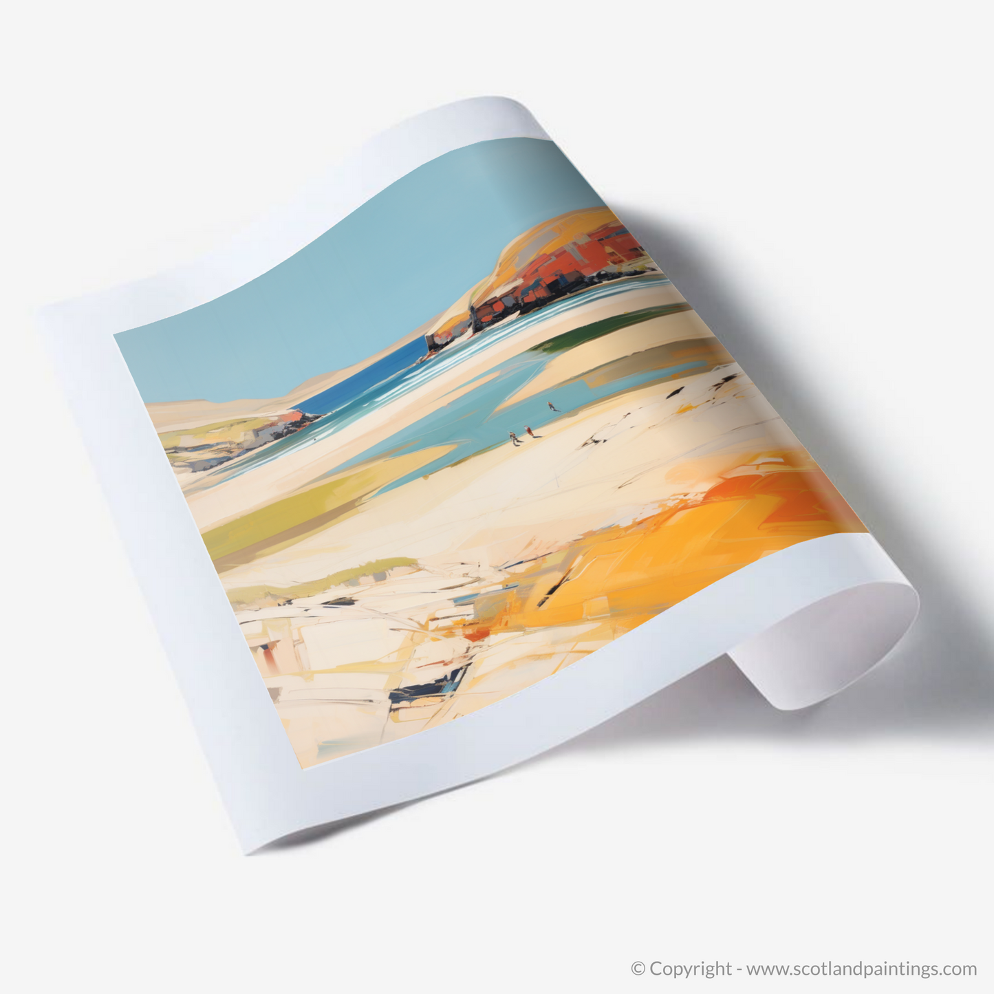 Art Print of Sandwood Bay, Sutherland in summer