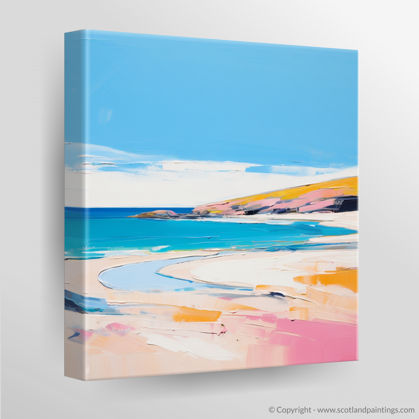 Canvas Print of Sandwood Bay, Sutherland in summer