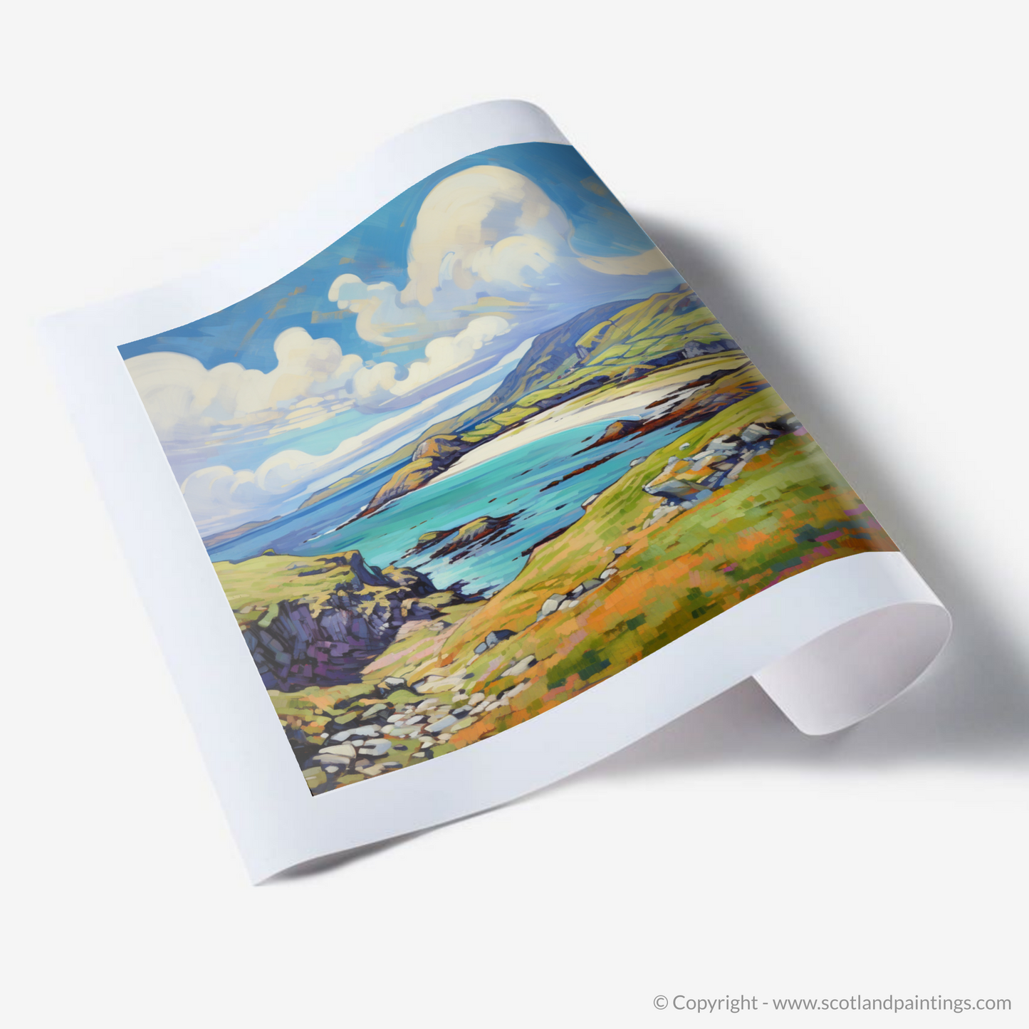 Art Print of Isle of Lewis, Outer Hebrides in summer