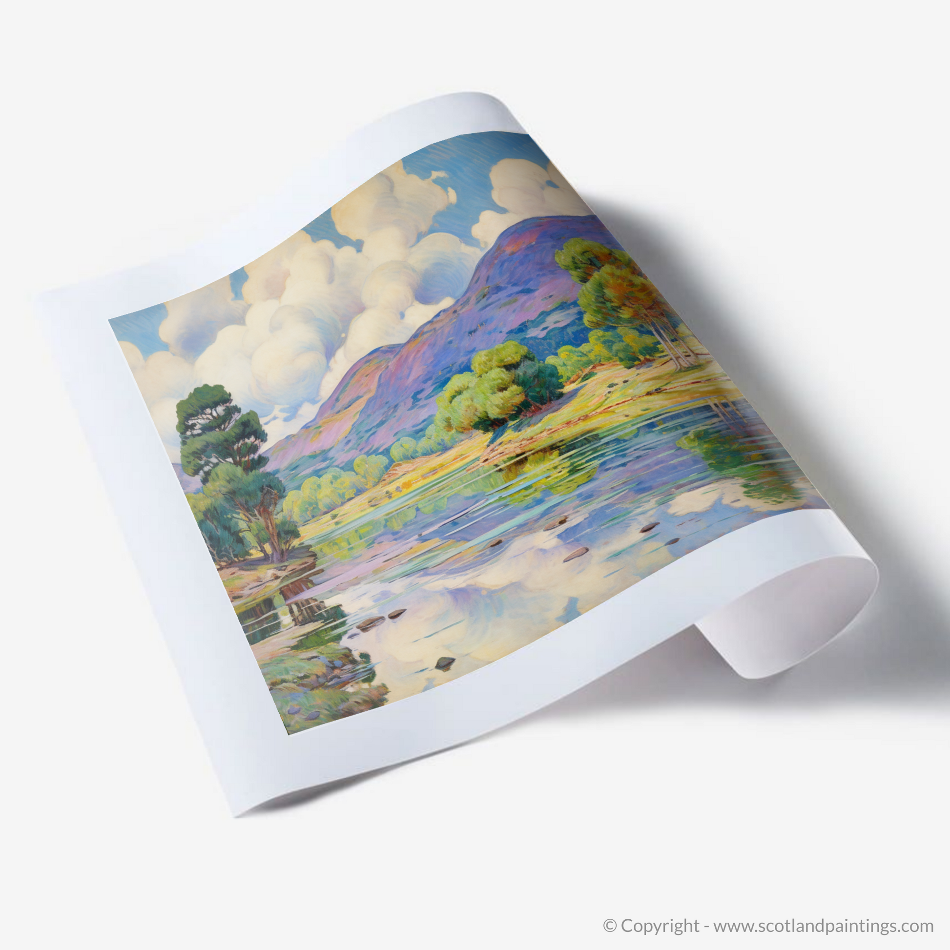 Art Print of Glen Affric, Highlands in summer