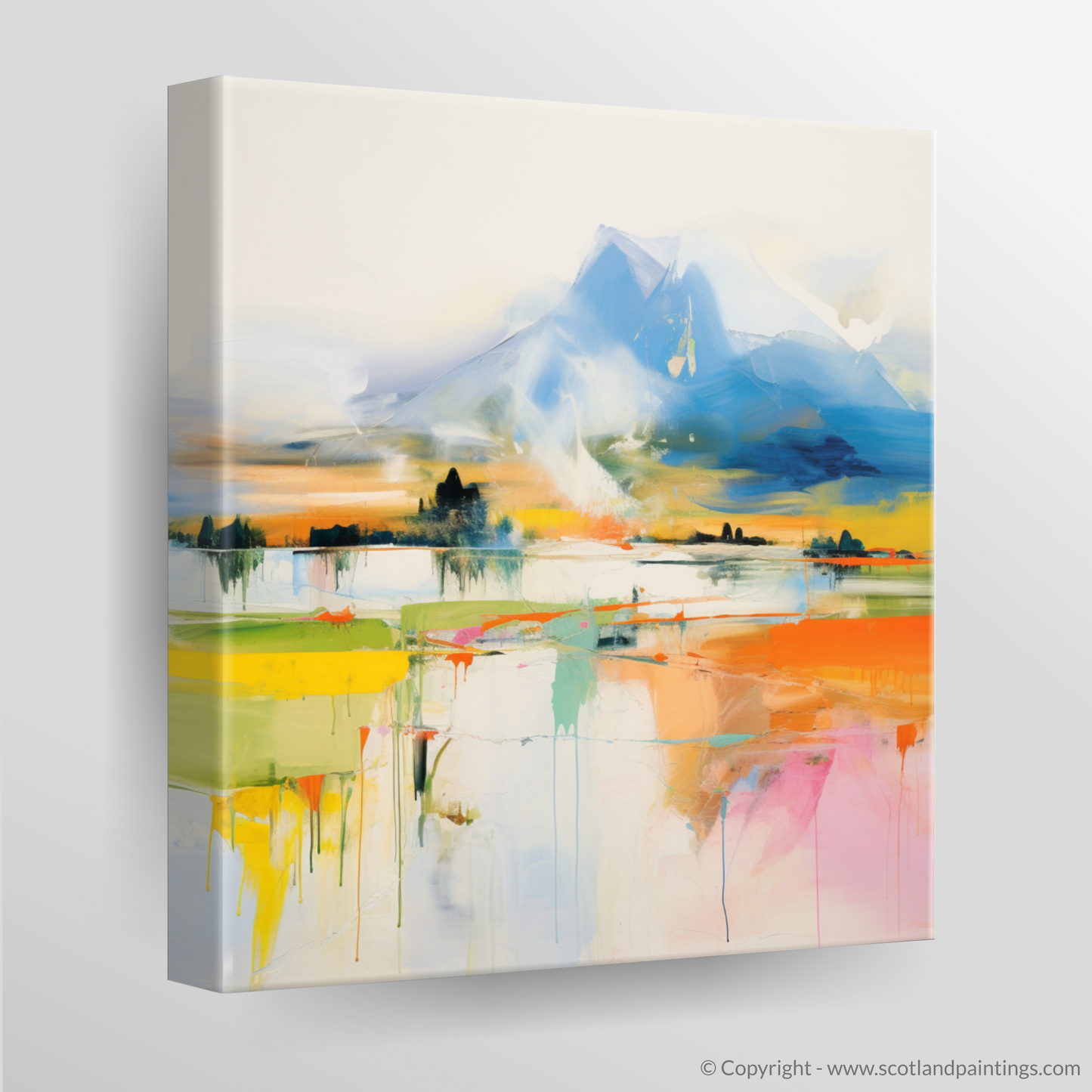 Canvas Print of Loch Awe, Argyll and Bute in summer