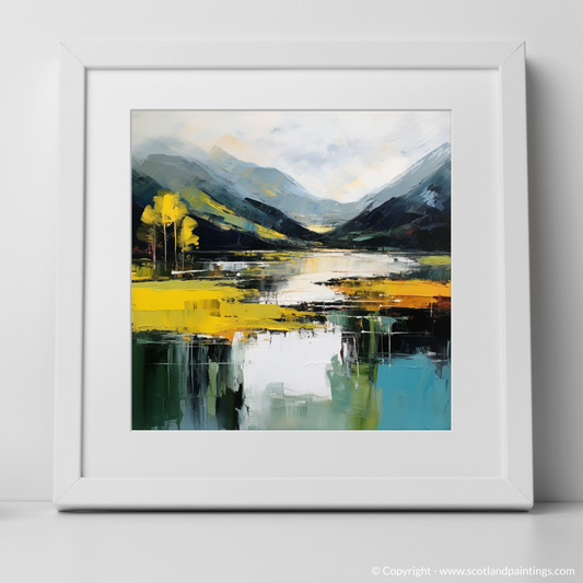 Highland Mirage: An Abstract Ode to Loch Lochy Summer
