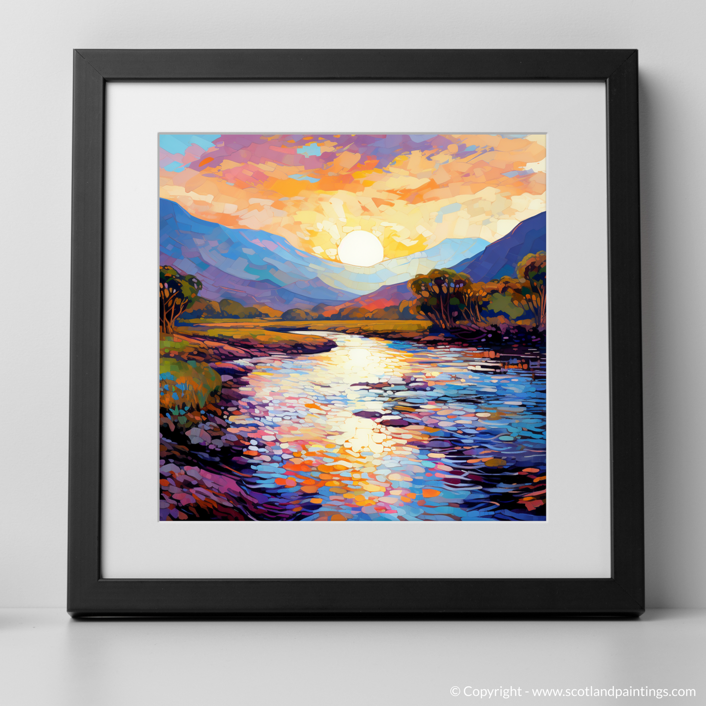 Highland Serenity: A River Spean Summer Symphony