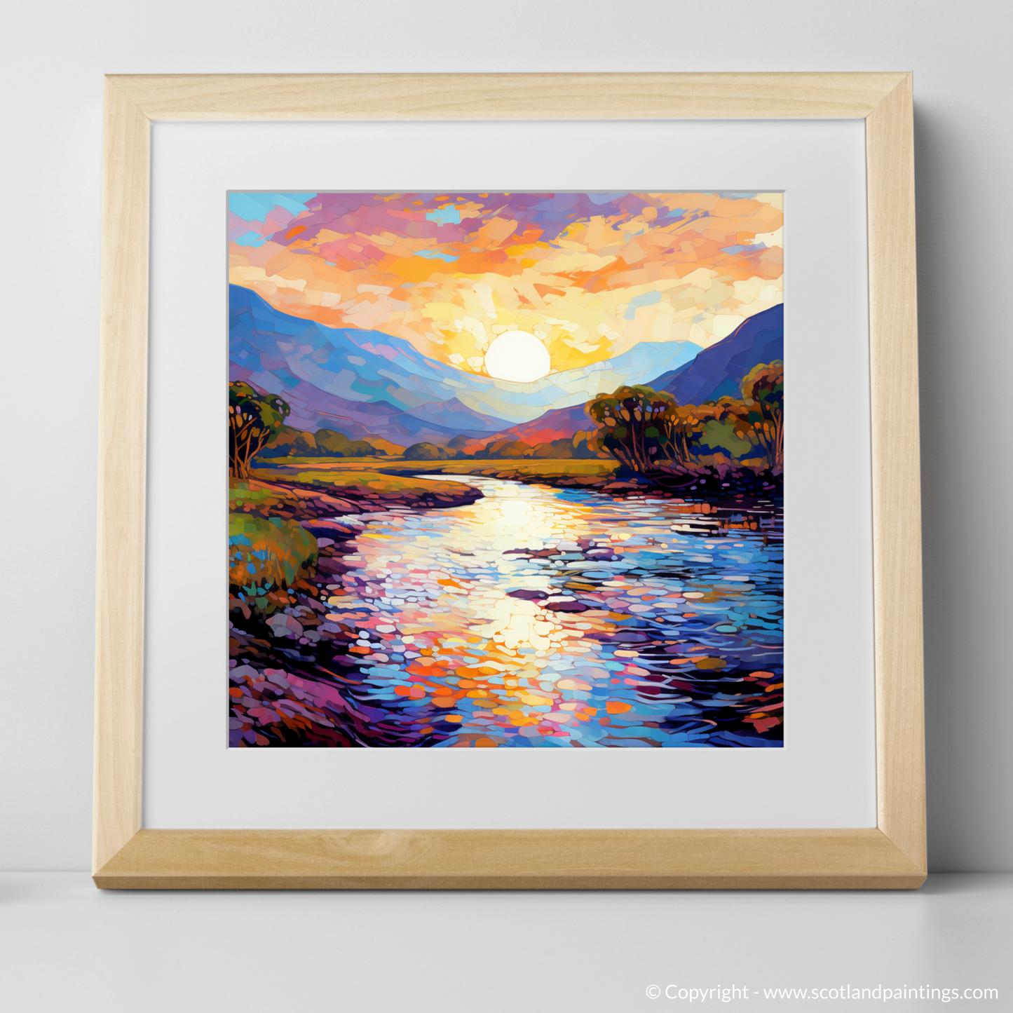 Highland Serenity: A River Spean Summer Symphony