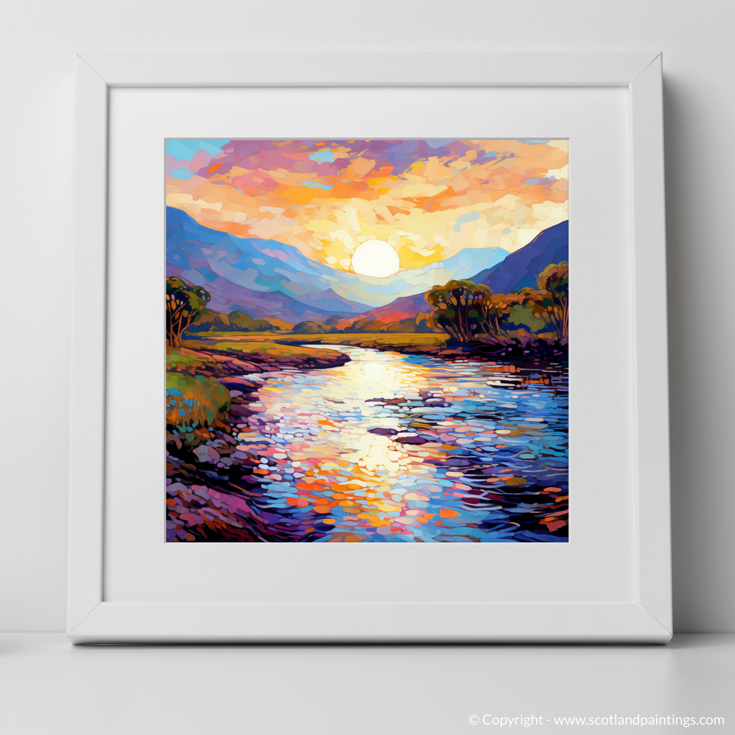 Highland Serenity: A River Spean Summer Symphony