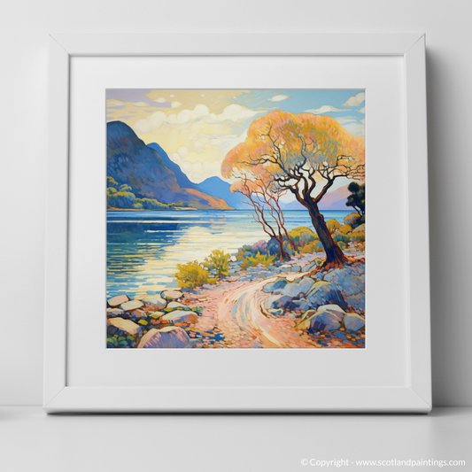 Summer Serenity at Loch Maree: An Impressionist Tribute to Wester Ross