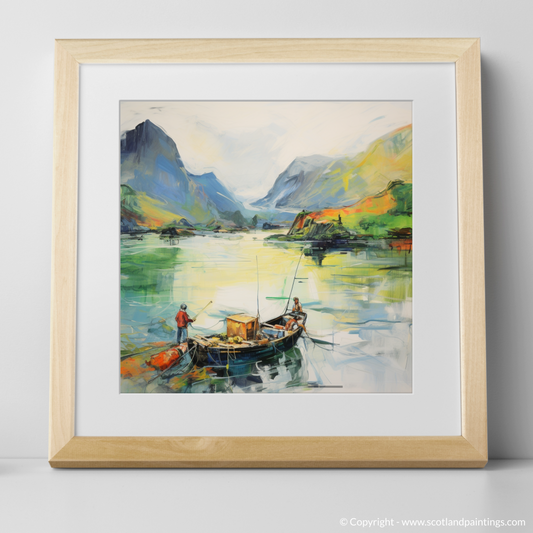 Summer Serenity: Fishermen in Glencoe