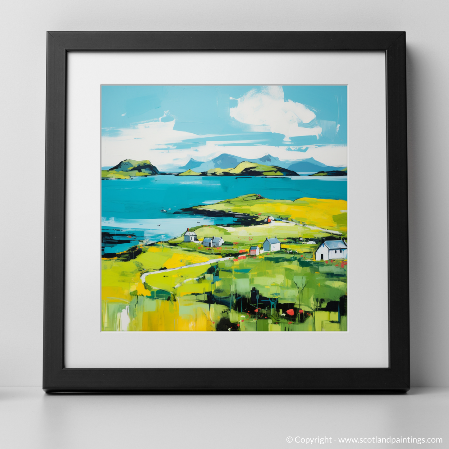 Isle of Raasay Summer Abstract