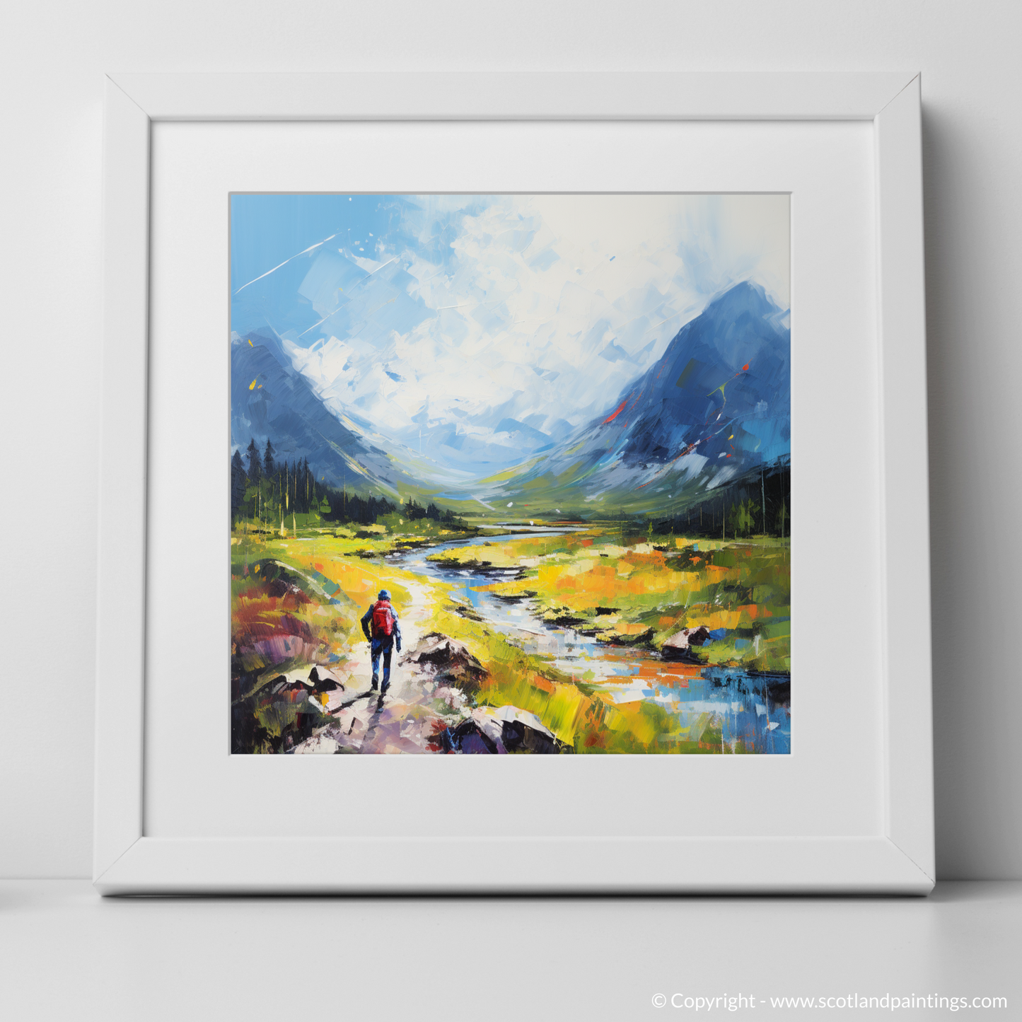 Summer Solitude in Glencoe: An Abstract Odyssey