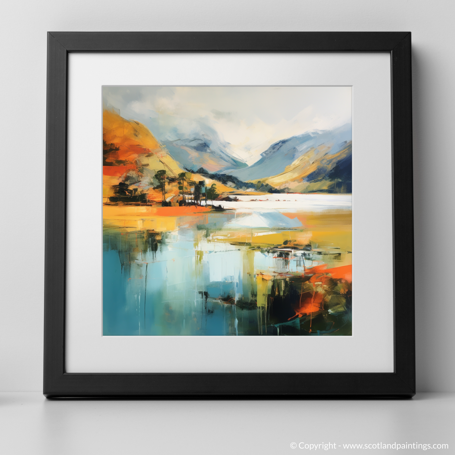 Highland Summer Dream: An Abstract Voyage through Loch Shiel