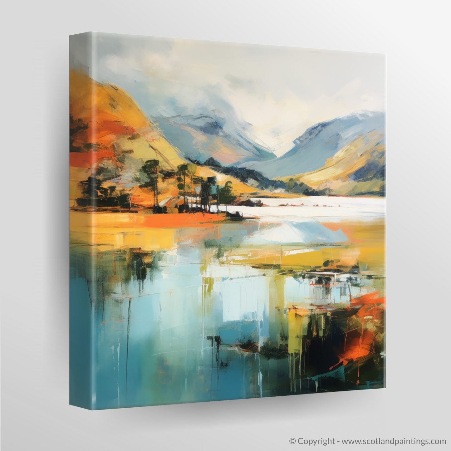 Highland Summer Dream: An Abstract Voyage through Loch Shiel