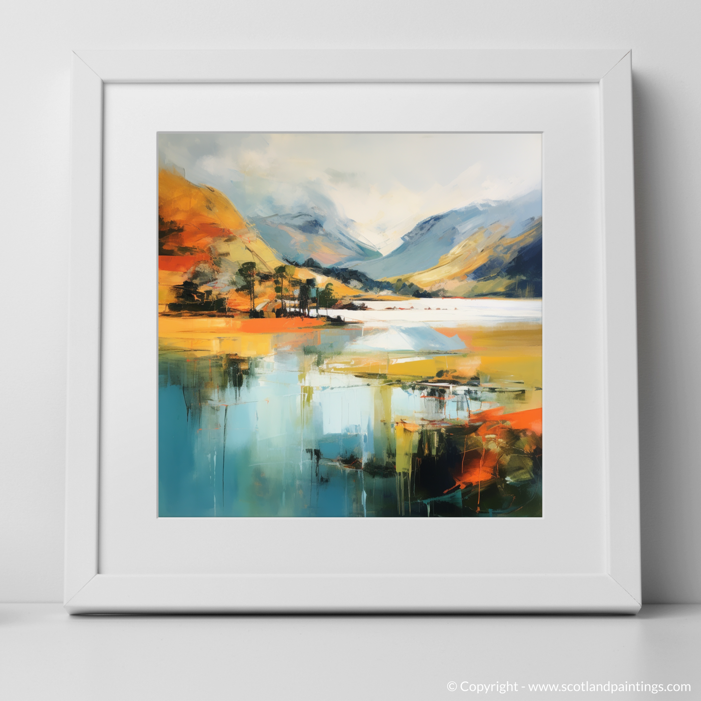 Highland Summer Dream: An Abstract Voyage through Loch Shiel