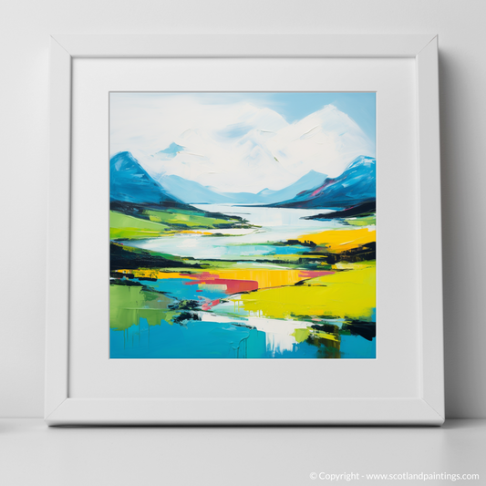 Highland Pulse: An Abstract Ode to Loch Leven's Summer Splendour