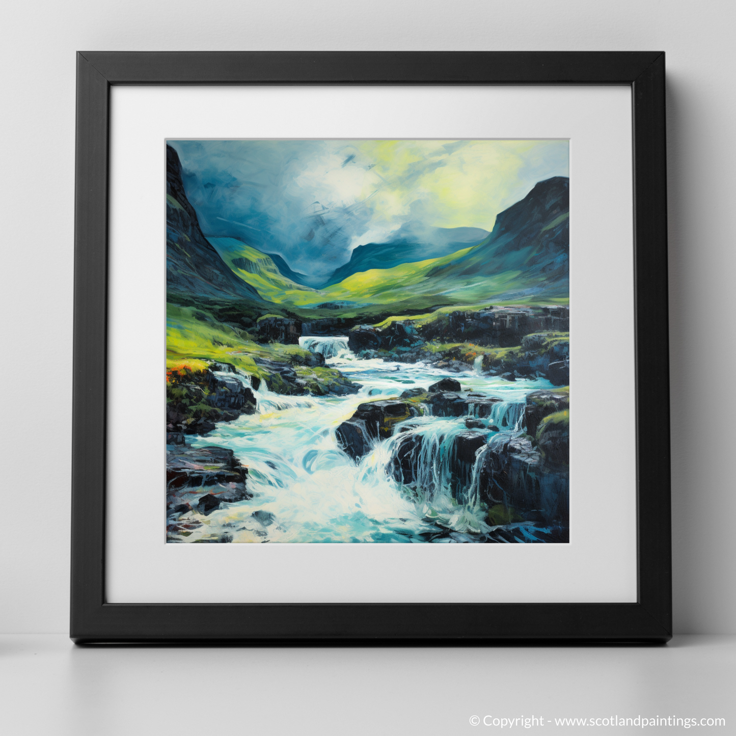 Storm over Fairy Pools: An Abstract Highland Dance