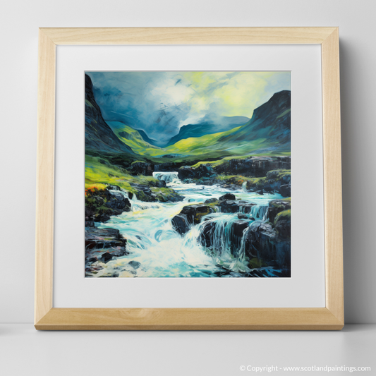 Storm over Fairy Pools: An Abstract Highland Dance