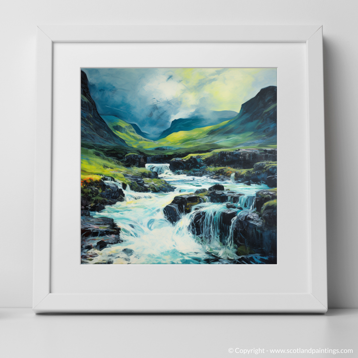 Storm over Fairy Pools: An Abstract Highland Dance