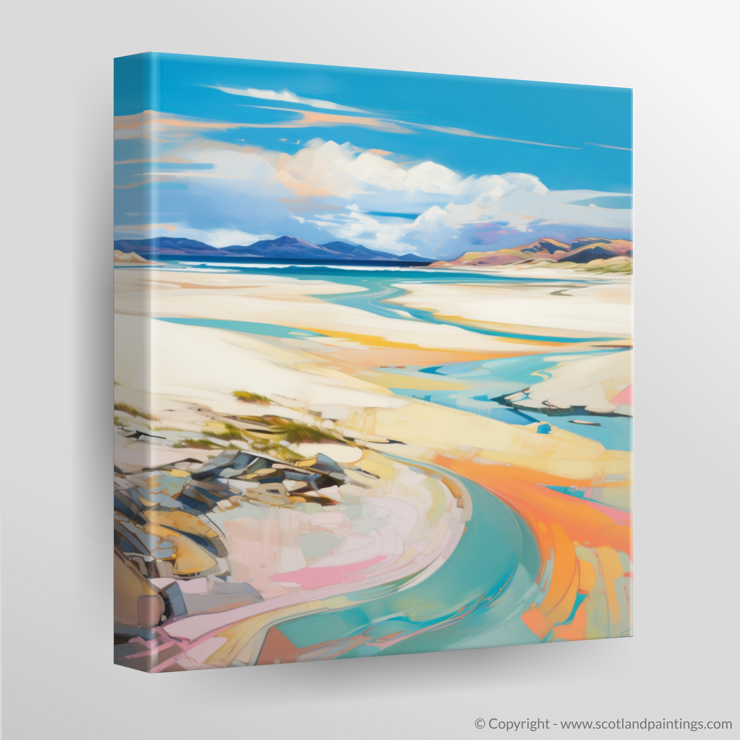 Modern Essence of Luskentyre Sands - A Summer Spectacle