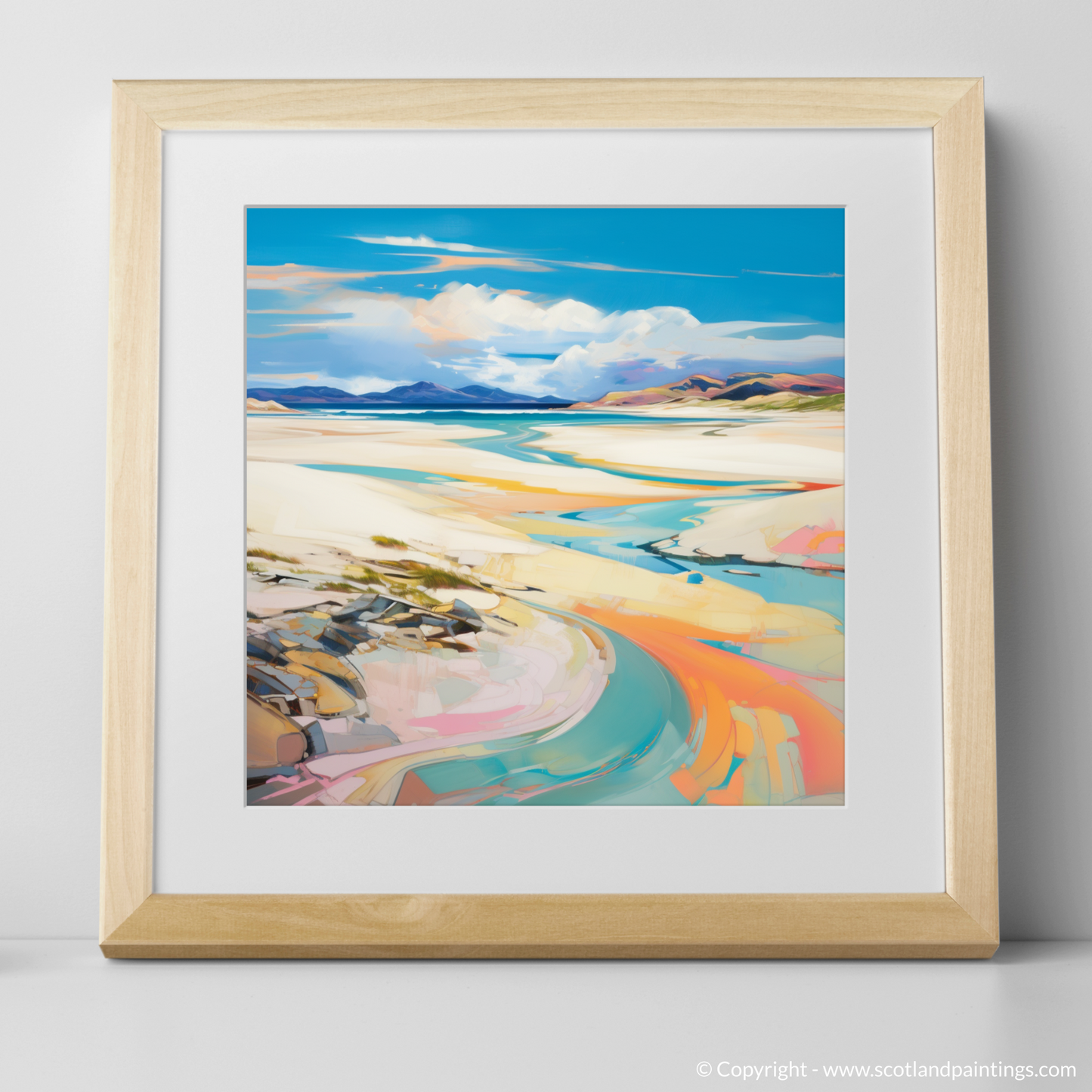 Modern Essence of Luskentyre Sands - A Summer Spectacle