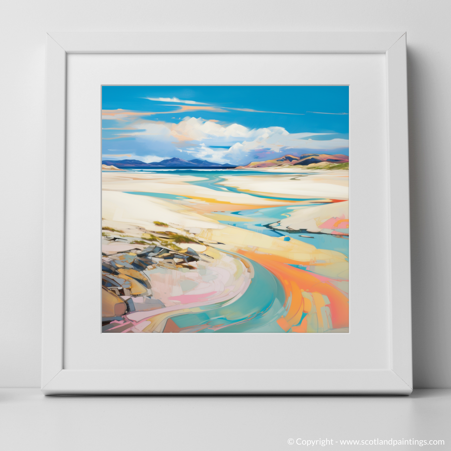 Modern Essence of Luskentyre Sands - A Summer Spectacle