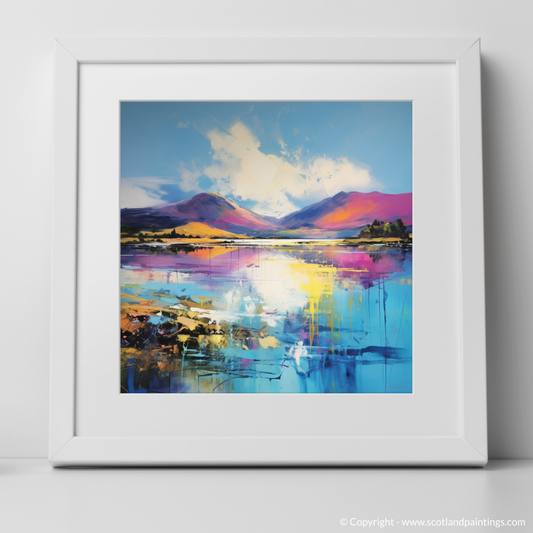 Summer's Embrace: An Abstract Journey through Loch Linnhe