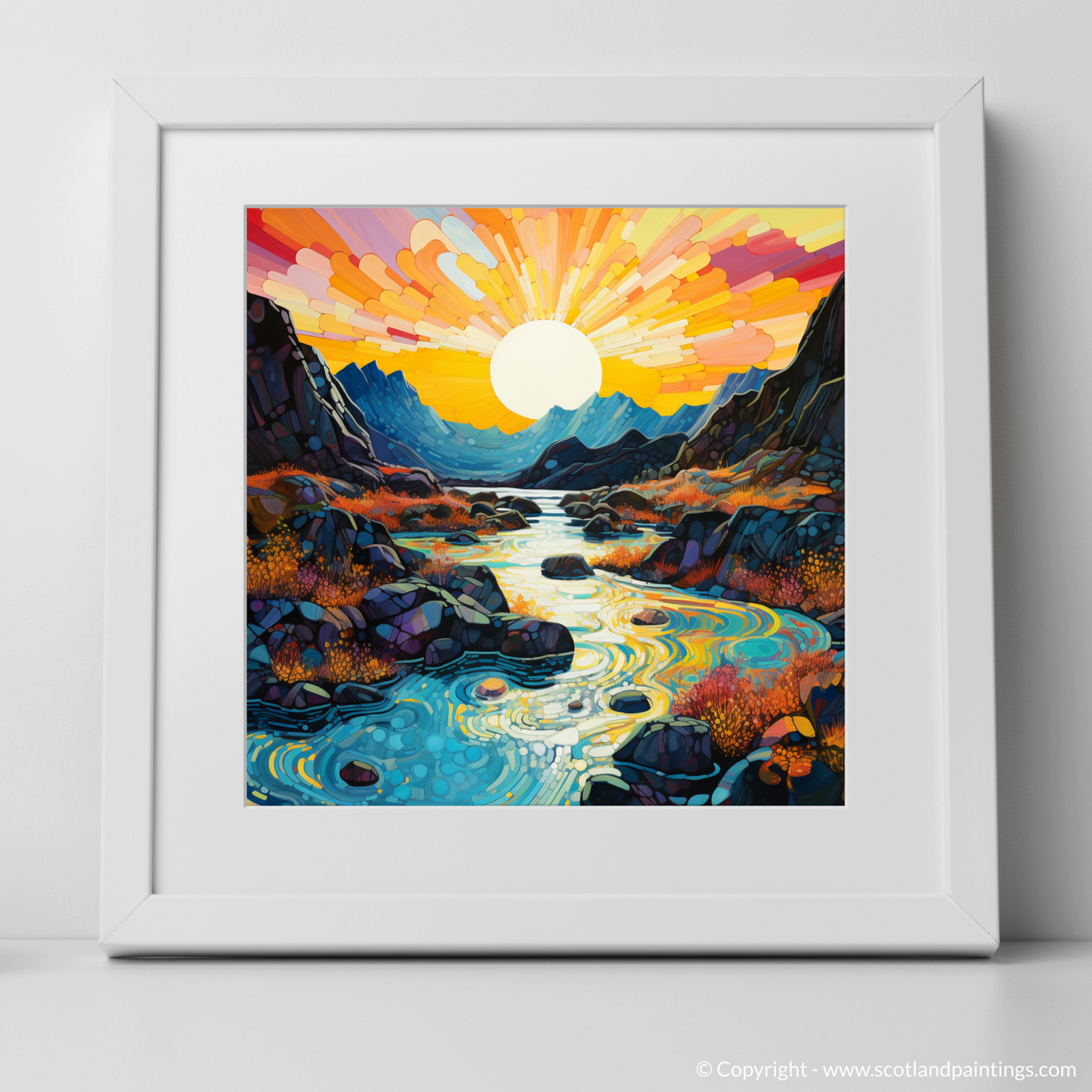 Summer Sunset Enchantment at Isle of Skye Fairy Pools