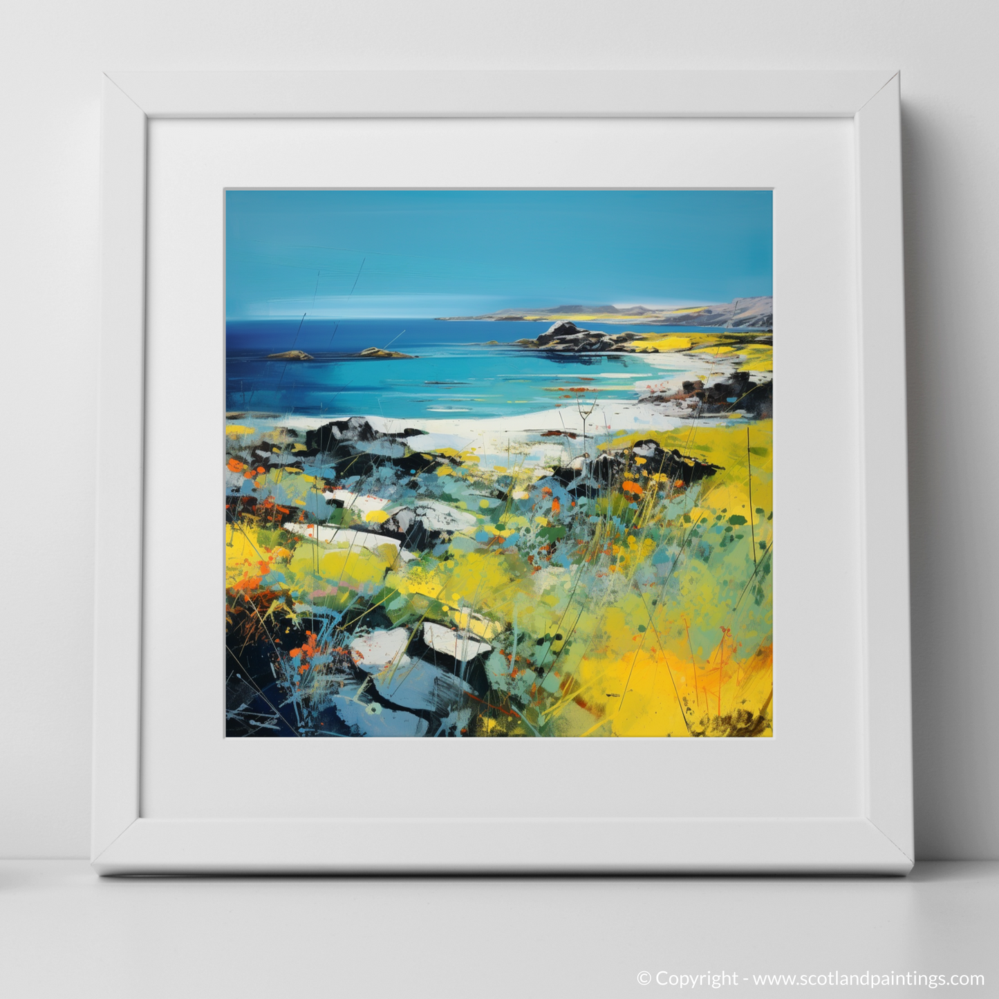 Isle of Colonsay Abstraction: A Scottish Summer Reverie