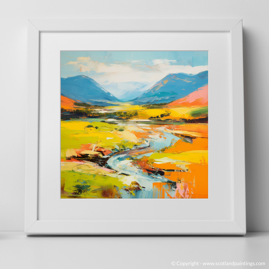 Summer Symphony in Glen Orchy: A Color Field Exploration