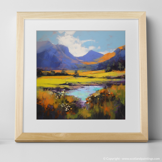 Whispers of Glencoe: An Expressionist Ode to Mountain Avens