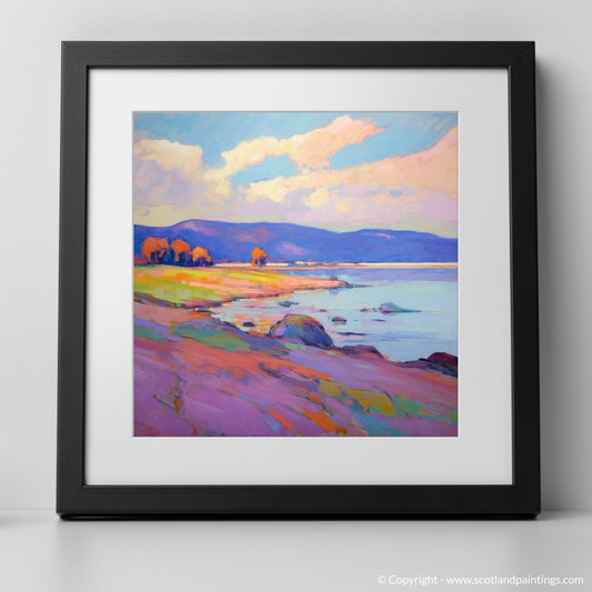 Longniddry Beach Serenity: An Impressionist Homage to Scottish Shores