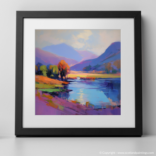 Highland Summer Serenade: An Expressionist Ode to Loch Lochy