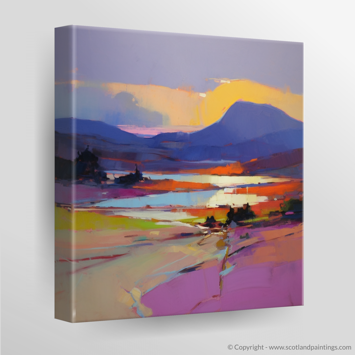 Golden Twilight Embrace: An Expressionist Ode to Kiloran Bay