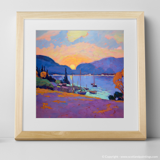 Tayvallich Harbour at Dusk: An Impressionist Enchantment