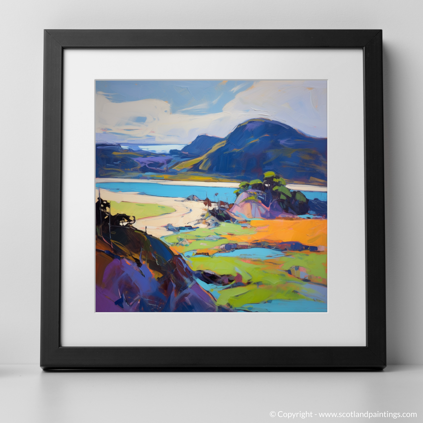 Kiloran Bay Embrace: An Expressionist Ode to Scottish Beaches