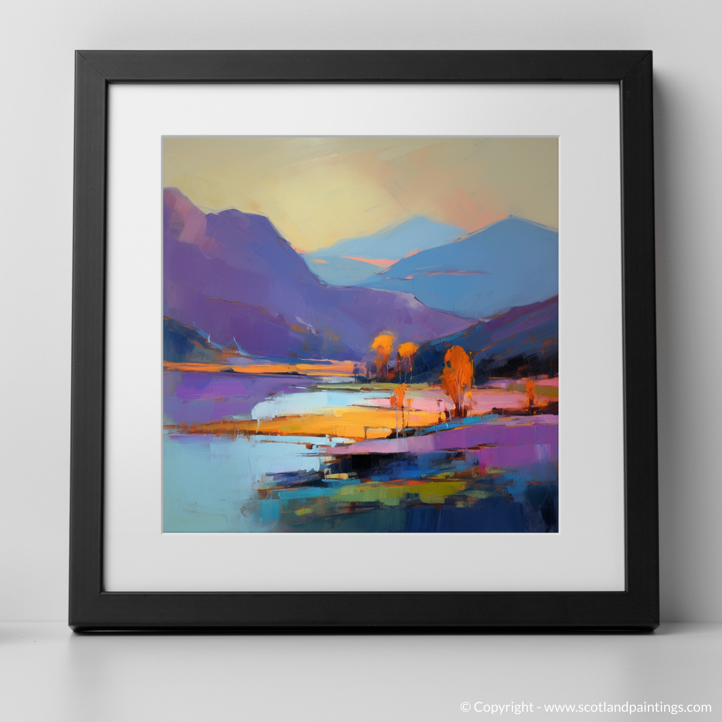 Highland Serenity: An Expressionist Ode to Loch Morar