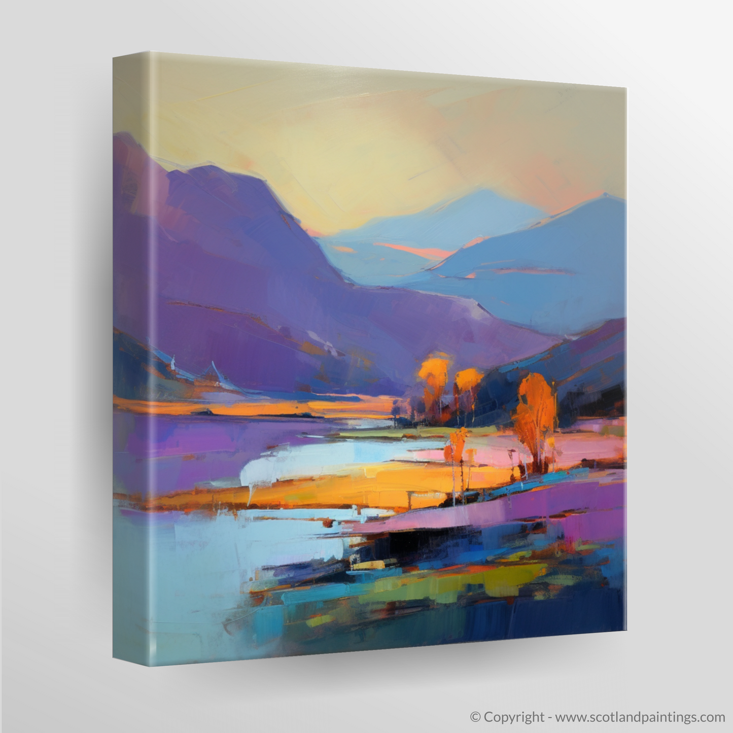 Highland Serenity: An Expressionist Ode to Loch Morar