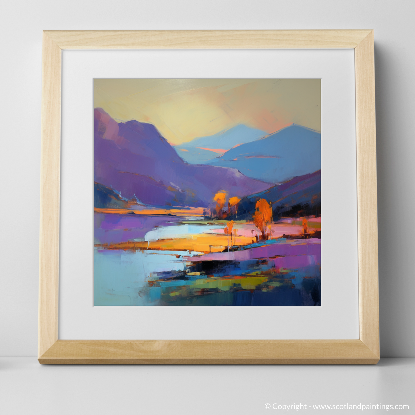 Highland Serenity: An Expressionist Ode to Loch Morar