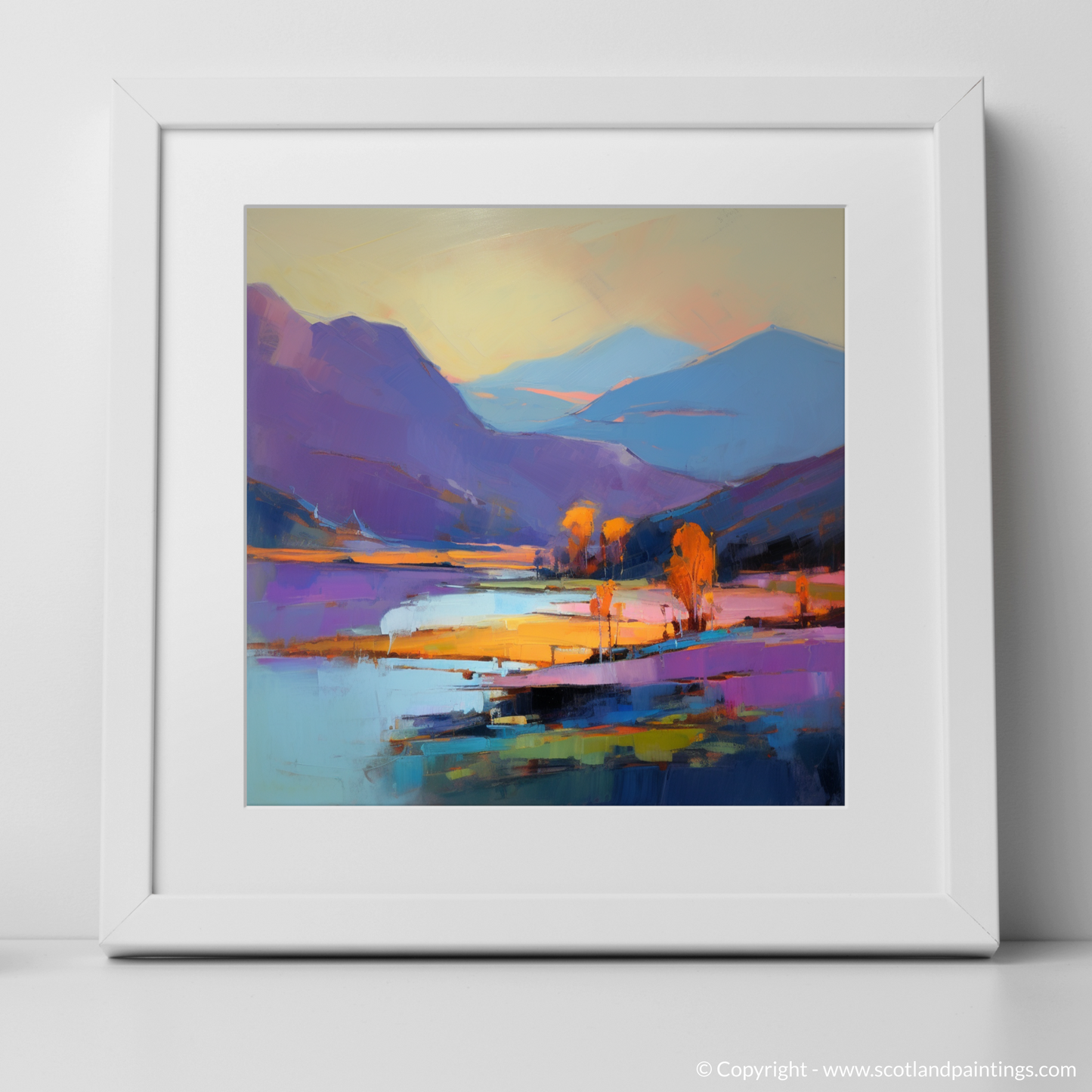 Highland Serenity: An Expressionist Ode to Loch Morar