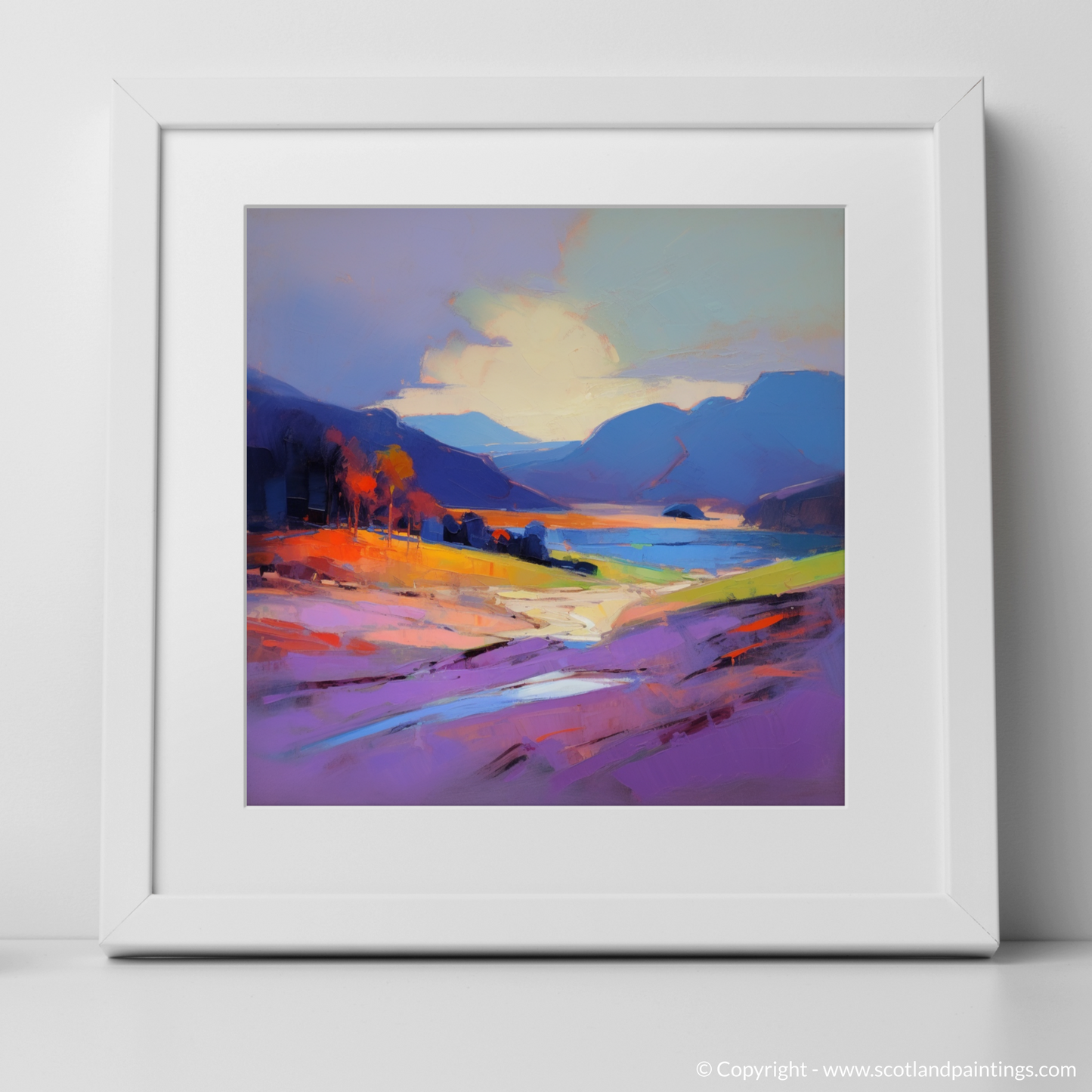 Kiloran Bay at Dusk: An Expressionist Ode to Scottish Serenity