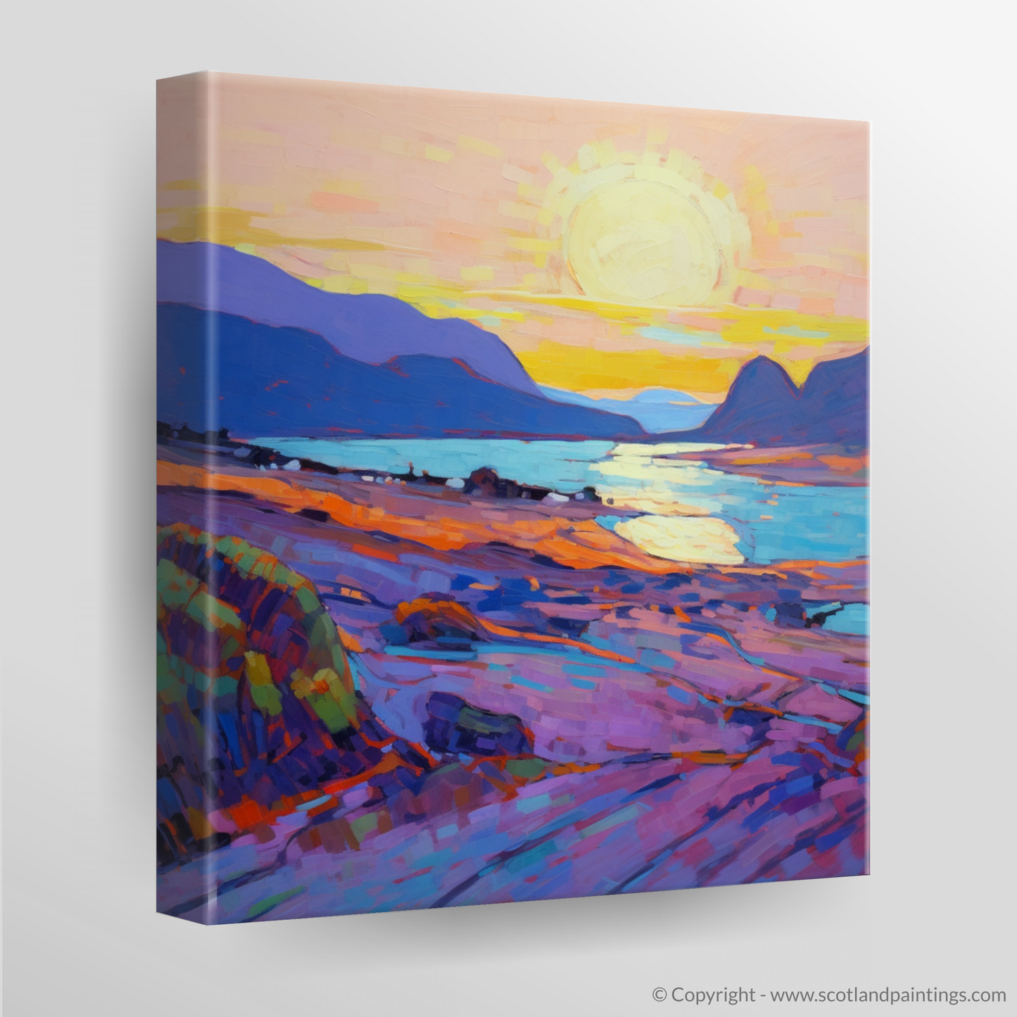 Achmelvich Glow: An Impressionist Sunset