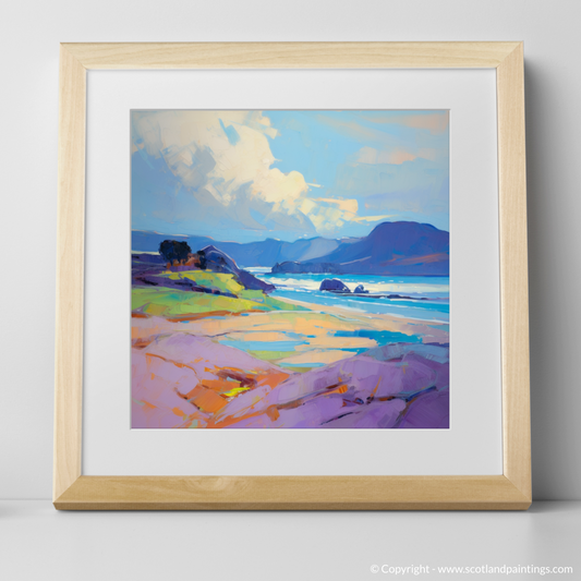 Storm over Durness Beach: An Impressionist Homage to Scotland's Coast