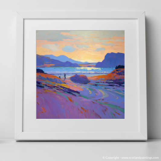 West Sands at Dusk: An Impressionist Ode to Scottish Shores