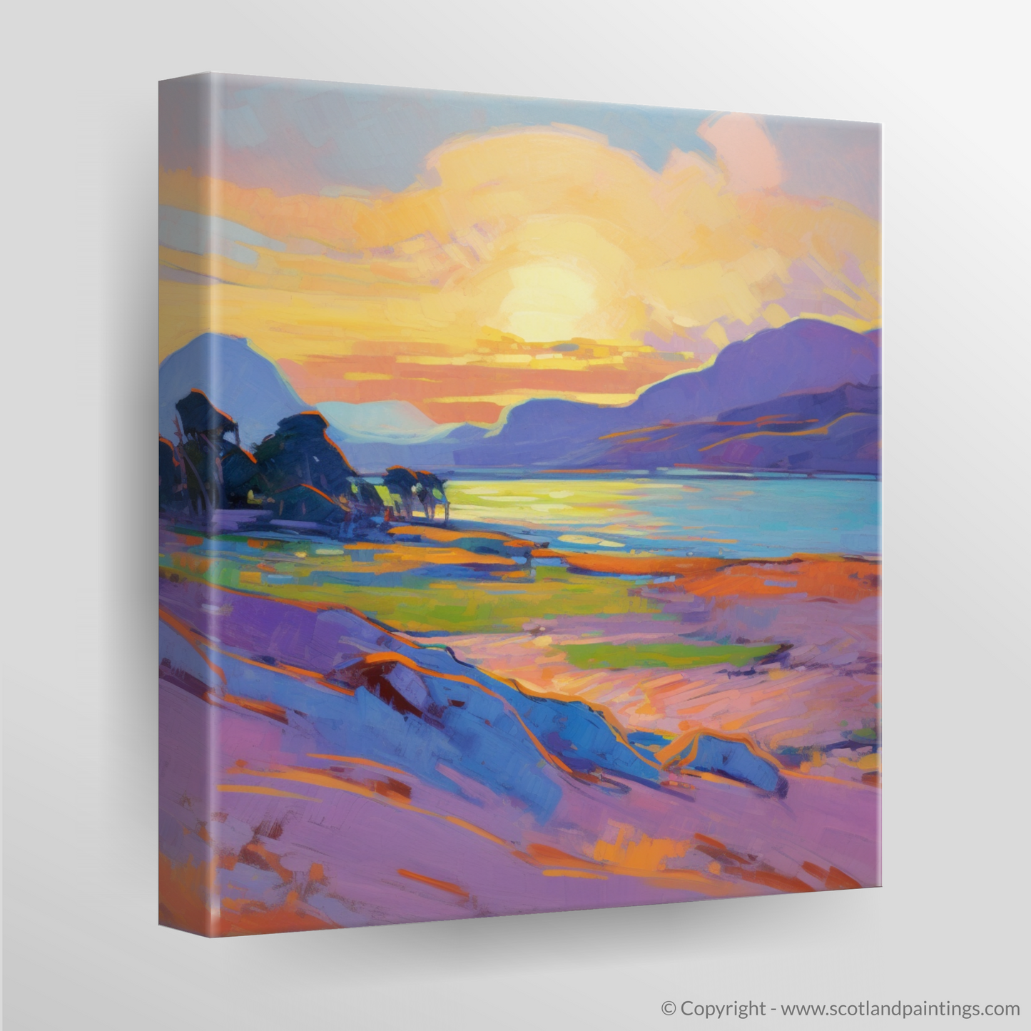 Arisaig Beach Sunset Serenade