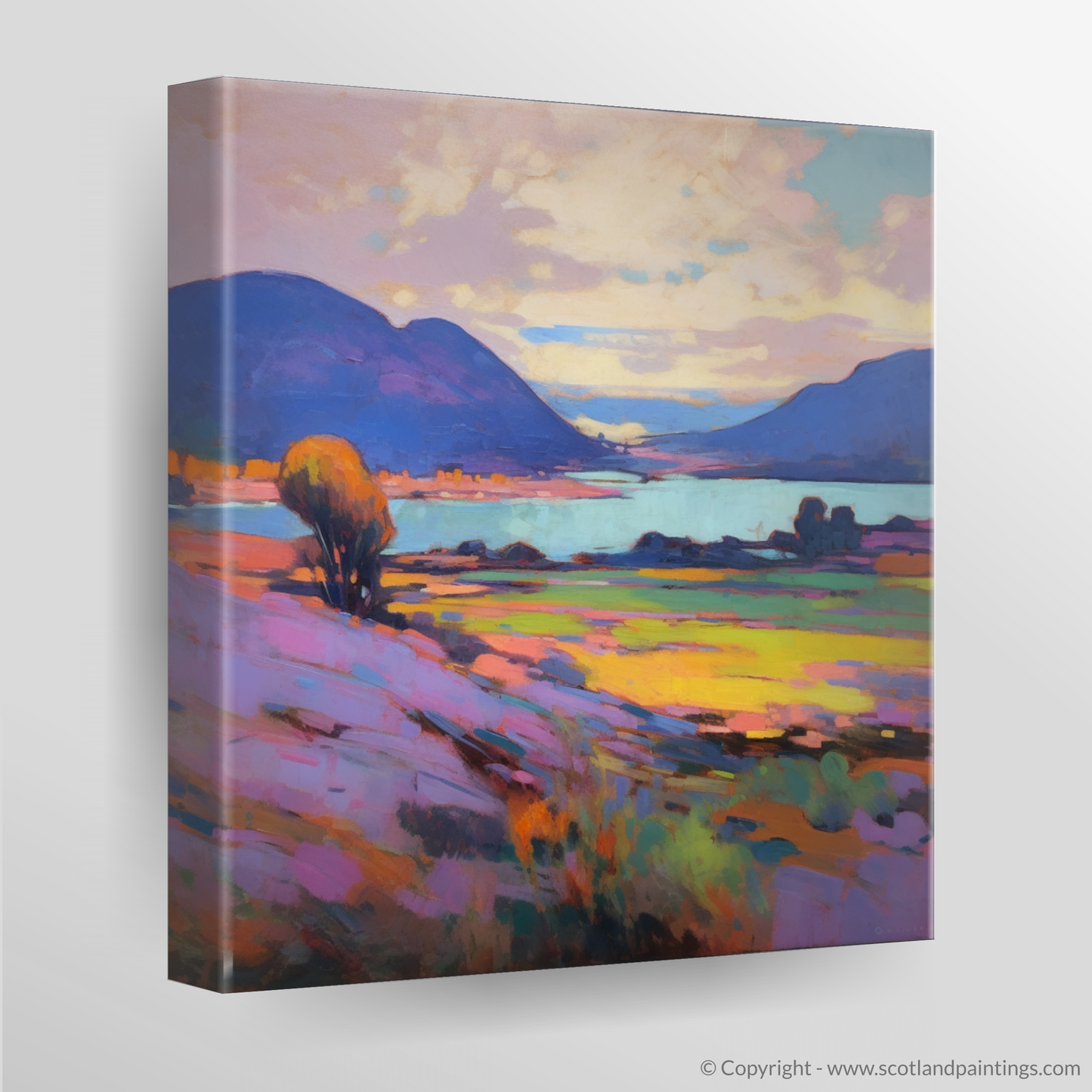 Highland Serenity: An Impressionist Ode to Loch Insh